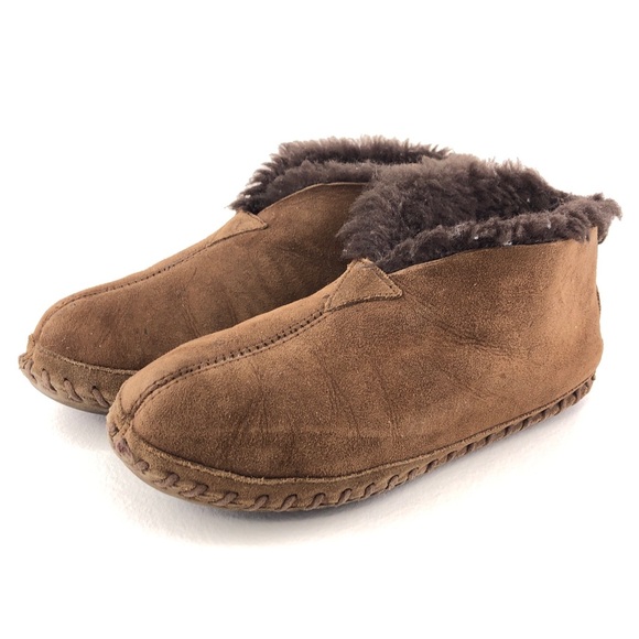 L.L. Bean Wicked Good Sheepskin Winter Slippers 10M - Picture 3 of 13